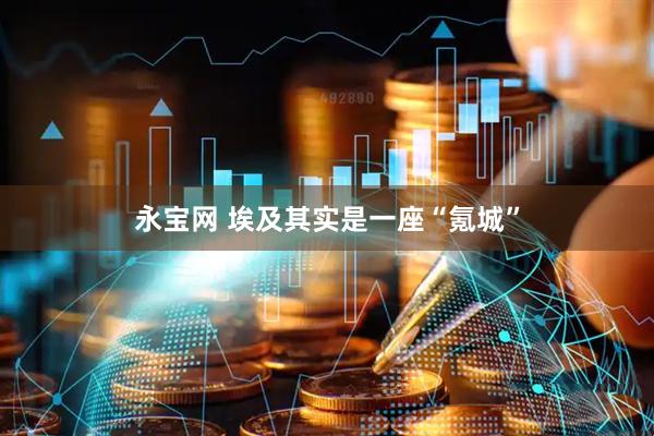 永宝网 埃及其实是一座“氪城”