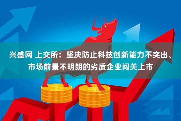 兴盛网 上交所：坚决防止科技创新能力不突出、市场前景不明朗的劣质企业闯关上市