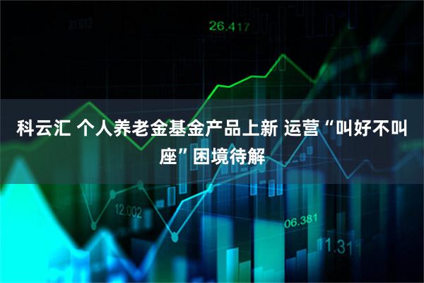 科云汇 个人养老金基金产品上新 运营“叫好不叫座”困境待解