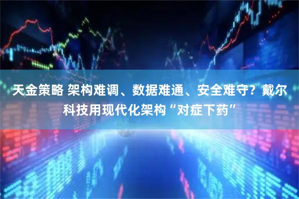天金策略 架构难调、数据难通、安全难守？戴尔科技用现代化架构“对症下药”